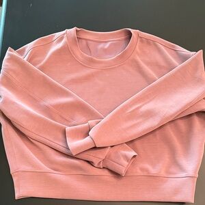 lululemon athletica softstreme perfectly oversized cropped crew